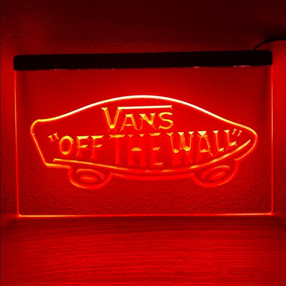 vans off the wall sign